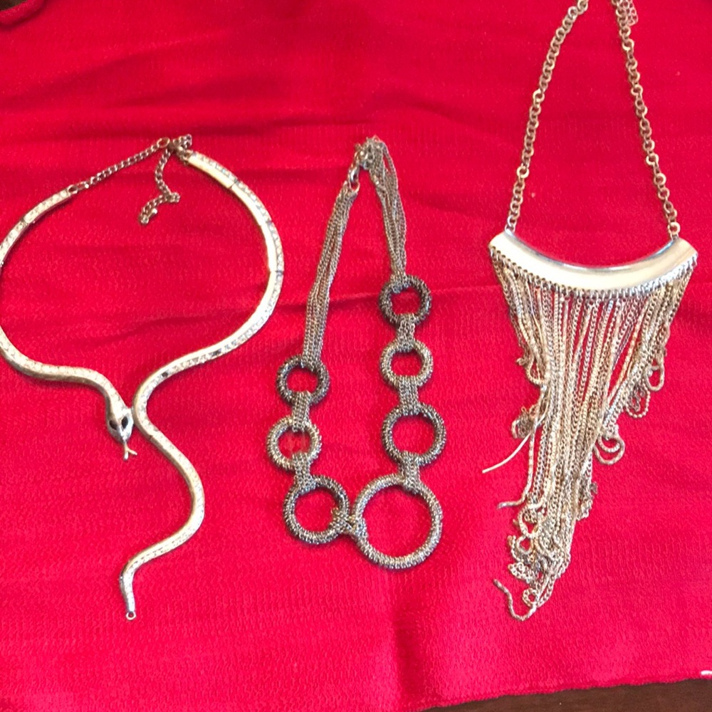 2 assorted necklaces